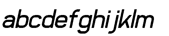 Golmert Italic FONT