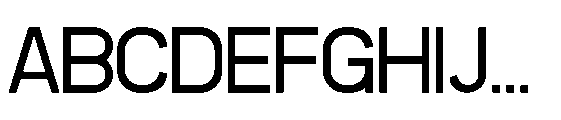 Golmert Regular Font UPPERCASE
