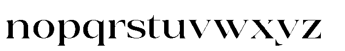 Golniere Font LOWERCASE