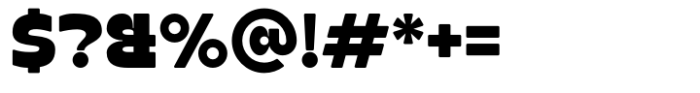 Golte Font OTHER CHARS