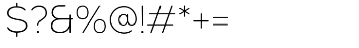 Gomenasans Extra Light Font OTHER CHARS