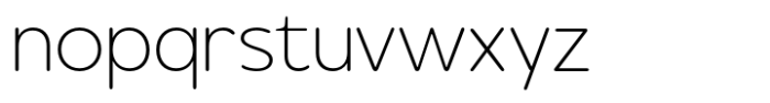 Gomenasans Extra Light Font LOWERCASE