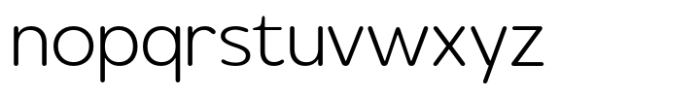 Gomenasans Light Font LOWERCASE
