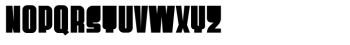 Gomien Font UPPERCASE