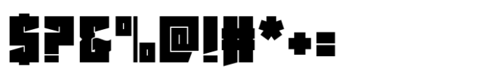 Gomin Cut Black Font OTHER CHARS