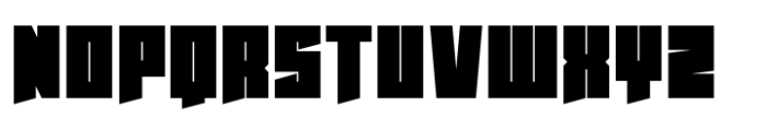 Gomin Cut Black Font UPPERCASE