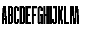 Gondens Font UPPERCASE