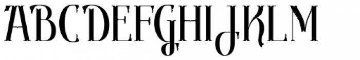 Gondolieri Condensed Font UPPERCASE