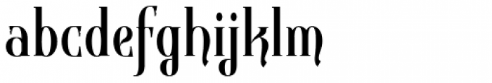 Gondolieri Text Condensed Font LOWERCASE