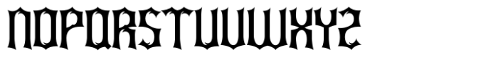 Goneasi Font UPPERCASE