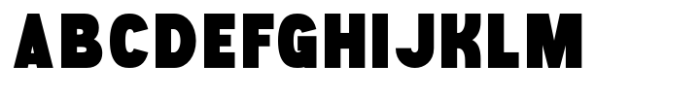 Gonero Black Extra Condensed Font UPPERCASE