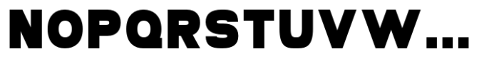 Gonero Black Semi Condensed Font UPPERCASE