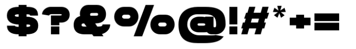 Gonero Black Semi Expanded Font OTHER CHARS