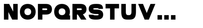 Gonero Black Font UPPERCASE