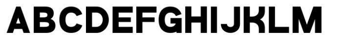 Gonero Bold Semi Condensed Font UPPERCASE