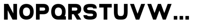 Gonero Bold Semi Condensed Font UPPERCASE