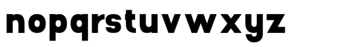 Gonero Bold Semi Condensed Font LOWERCASE