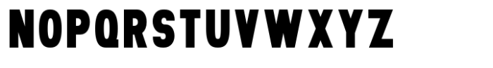 Gonero Bold Ultra Condensed Font UPPERCASE