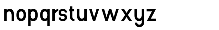 Gonero Condensed Font LOWERCASE