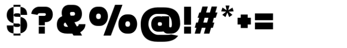 Gonero Extra Bold Condensed Font OTHER CHARS