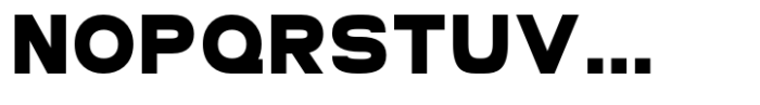 Gonero Extra Bold Font UPPERCASE