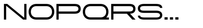 Gonero Extra Expanded Font UPPERCASE