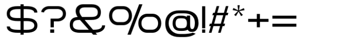 Gonero Light Semi Expanded Font OTHER CHARS