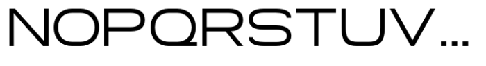 Gonero Light Semi Expanded Font UPPERCASE