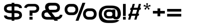 Gonero Medium Semi Expanded Font OTHER CHARS