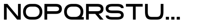 Gonero Medium Semi Expanded Font UPPERCASE