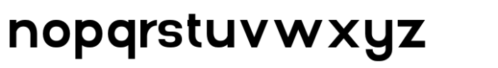 Gonero Medium Font LOWERCASE