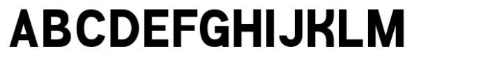 Gonero Semi Bold Condensed Font UPPERCASE
