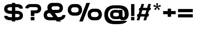 Gonero Semi Bold Semi Expanded Font OTHER CHARS