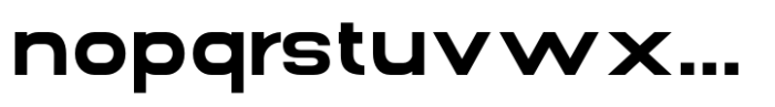 Gonero Semi Bold Semi Expanded Font LOWERCASE