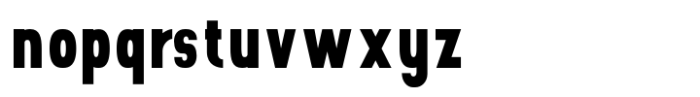 Gonero Semi Bold Ultra Condensed Font LOWERCASE