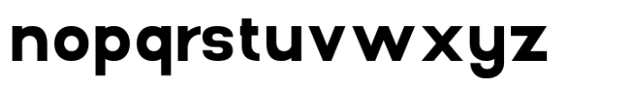 Gonero Semi Bold Font LOWERCASE