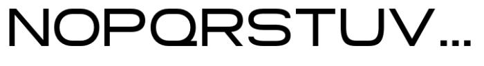 Gonero Semi Expanded Font UPPERCASE
