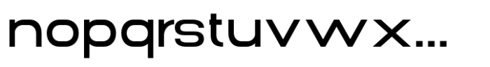 Gonero Semi Expanded Font LOWERCASE