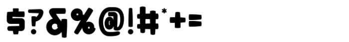 Gonggi Notes Font OTHER CHARS