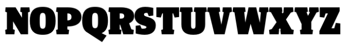 Gonia Extra Black Font UPPERCASE
