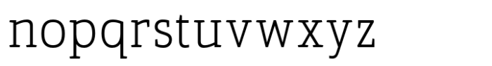 Gonia Thin Font LOWERCASE