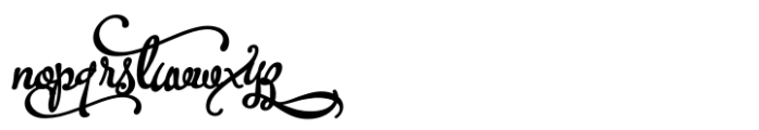 Gonspire Script Swash Bold Italic Font LOWERCASE