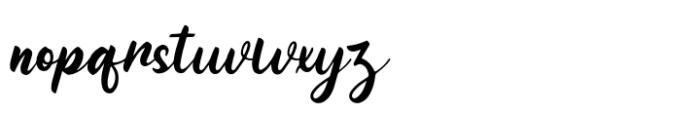 Gontela Font LOWERCASE
