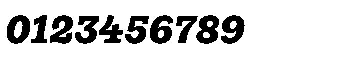 Gonzaga Black Italic Font OTHER CHARS