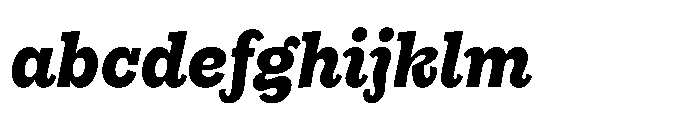 Gonzaga Black Italic FONT