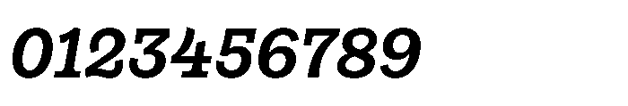 Gonzaga Bold Italic Font OTHER CHARS