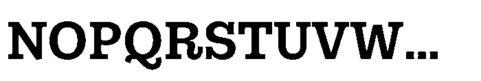 Gonzaga Bold Font UPPERCASE