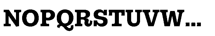 Gonzaga Extra Bold Font UPPERCASE