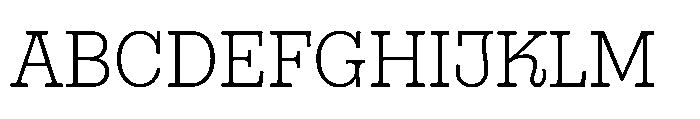 Gonzaga Light Font UPPERCASE