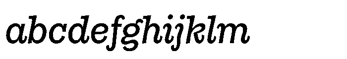 Gonzaga Medium Italic FONT